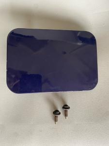 Jeep Cherokee XJ 4x4 Purple Gas Cap Door