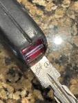 Mercedes Benz R107 W140 Key Fob Flip Blade