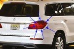 Mercedes-Benz Tail Lamp Assembly OEM 1669067601