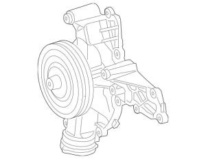 Mercedes-Benz Water Pump Parts Kit 272-200-09-01