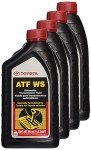 Toyota 00289-ATFWS Automatic Transmission Fluid WS, 4-Pack