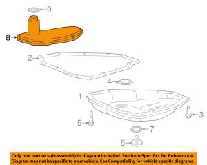 GM OEM Spark Engine Transaxle Filter 25194693