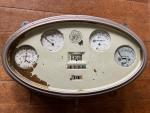 1924-1926 Chrysler Oval Dash Gauge Cluster