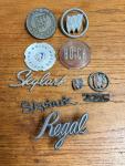 Vintage Buick Emblem Badges OEM Original Parts