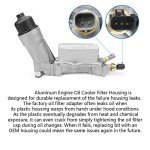 Oil Filter Housing Cooler for Dodge, Chrysler, Jeep