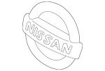 Nissan Front Camera Emblem - Genuine Part