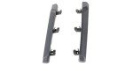 Jeep Wrangler Unlimited JL Black Running Board Steps
