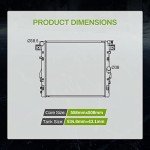 AUTOSAVER88 Radiator for 2012-2017 Jeep Wrangler