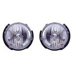 Jeep Wrangler Headlight Assembly 2007-2018 Pair