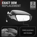 Nissan Altima Sedan Passenger Side Mirror Replacement