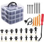 635-Piece Car Push Retainer Clips Assortment