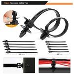 635-Piece Car Push Retainer Clips Assortment