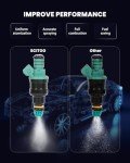 SCITOO Fuel Injector Kit for BMW 6-Pack