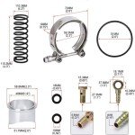 BMW N54 Turbo Charge Pipe Kit with BOV