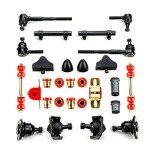 Red Polyurethane Front End Suspension Kit for Chevrolet