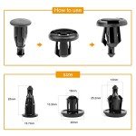 Honda Acura Fender Clips Fastener Rivet Kit 40 Pcs