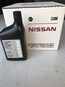 Nissan OEM CVT-3 Transmission Fluid, 12 Quarts