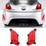 Hyundai Veloster Rear Bumper Reflector Set