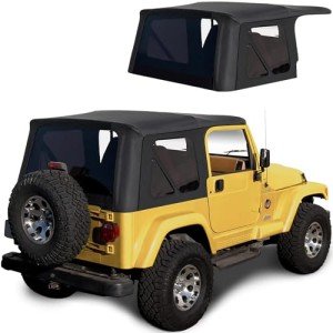 Sierra Offroad Replacement Soft Top for Jeep Wrangler