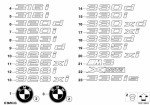 BMW Badge 51-14-7-146-052, Single Pack