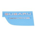 Subaru Impreza WRX STI Rear Trunk Emblem