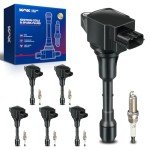 OEM Performance Ignition Coils & Iridium Spark Plugs Set
