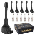 Ignition Coil Packs & Spark Plugs for Nissan V6