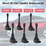 Ignition Coil Packs & Spark Plugs for Nissan V6