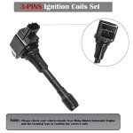Ignition Coil Packs & Spark Plugs for Nissan V6
