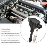 Ignition Coil Packs & Spark Plugs for Nissan V6
