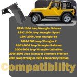 Jeep Wrangler Front Left Fender 1997-2006