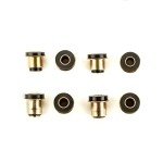Black Polyurethane Front Suspension Rebuild Kit, 27 Pieces