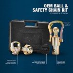 Gooseneck Ball & Safety Chain Kit for Trucks