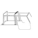 Rampage Products Soft Top Hardware for Jeep YJ
