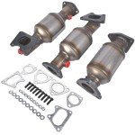 Weonefit Catalytic Converter Set for Honda Pilot