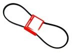 OEM Honda Walk-Behind Lawn Mower Drive Belt