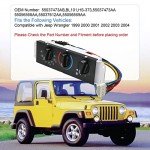 DICMIC A/C Heater Control Panel for Jeep Wrangler
