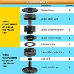 Silicone Body Mount Kit for Ford F-250/F-350