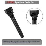 Ignition Coil Pack & Spark Plugs Set for Chrysler Dodge Jeep