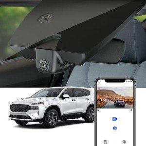 Fitcamx 4K Dash Cam for 2021-2023 Hyundai Santa Fe