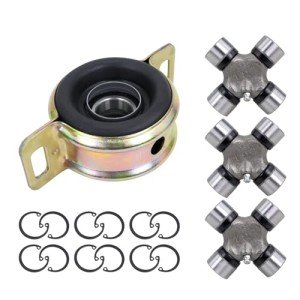 Drive Shaft Center Support Bearing & U-Joints Set