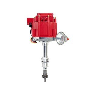 Ford Small Block 221-302 HEI Distributor with Red Cap