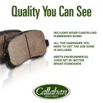 Callahan Front Brake Kit for 2018-2019 Jeep Wrangler