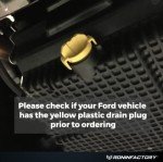 Ford F150 Oil Drain Plug Replacement 2015+