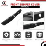 Front Bumper Cover for 2007-2018 Jeep Wrangler JK