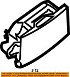 Genuine Nissan OEM Part - 96965-ZP00C