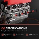 Ignition Coil Pack Set for Chrysler, Dodge, Jeep