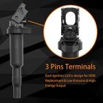 Ignition Coil & Spark Plugs Set for BMW