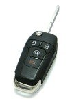 Ford Compatible 4-Button Remote Flip Key Fob