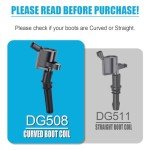 Ignition Coils & Spark Plugs Set for Ford